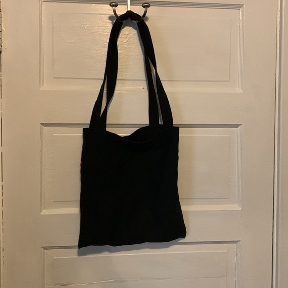 Black and Red Tote Bag - Picture 3 of 4